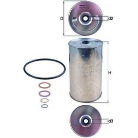 Ölfilter von MAHLE ORIGINAL OX 30D