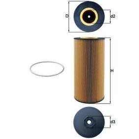 Ölfilter von MAHLE ORIGINAL OX 348D