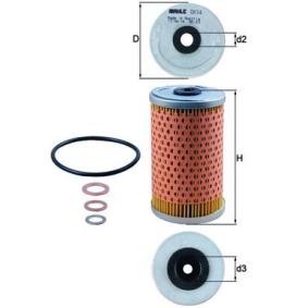 Achetez des Filtre à huile MAHLE ORIGINAL OX 34D à prix pour 10,22 €