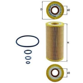 Ölfilter für MAYBACH von MAHLE ORIGINAL