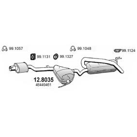 Acquista Silenziatore centrale / posteriore da ASSO 12.8035 a buon mercato per soli 250,59 €