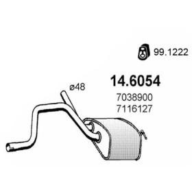 Køb Mellempotte af ASSO 14.6054 til den lave pris 753,12 DKK