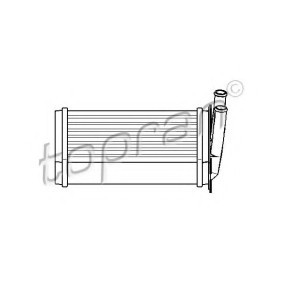 Achetez des Radiateur de chauffage TOPRAN 110 180 à prix pour 14,21 €