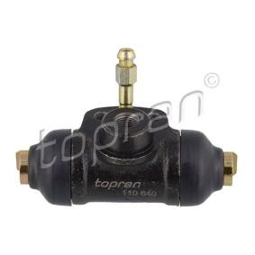 Comprar Cilindro de freno de rueda de TOPRAN 110 640 a bajo precio de 14,64 €