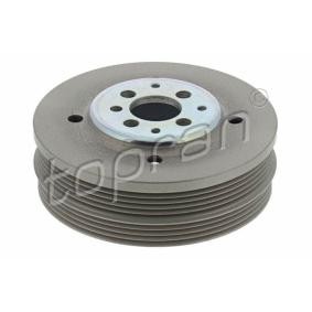 Achetez des Poulie damper (vilebrequin) TOPRAN 110 717 à prix pour 69,96 €