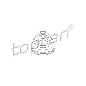 Achsmanschette 111 770 von TOPRAN günstig für 4,94 € online kaufen