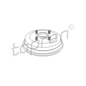 Achetez des Tambour de frein TOPRAN 300 491 à prix pour 38,77 €