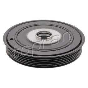 Achetez des Poulie damper (vilebrequin) TOPRAN 302 810 à prix pour 43,91 €