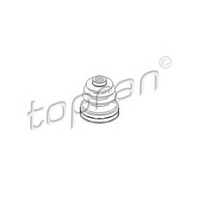 Achsmanschette von TOPRAN 501 436