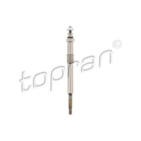 Achetez des Bougie de préchauffage TOPRAN 721 402 à prix pour 10,21 €