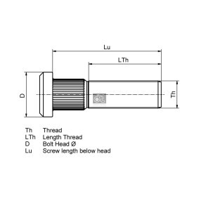 Radbolzen von DT Spare Parts 5.20200