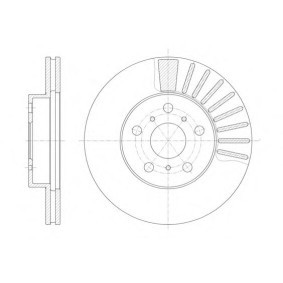 Bremsscheibe S6043780 für VW