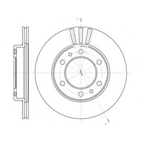 Bremsscheibe S6043940 für VW