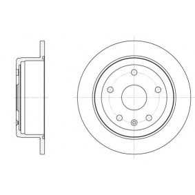 Køb Bremseskive af SAKURA S6058335 til den lave pris 240,91 DKK