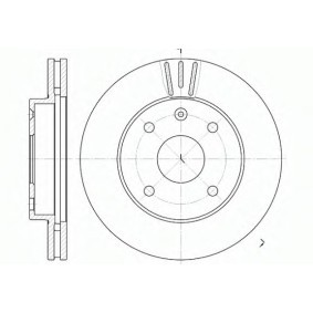 Køb Bremseskive af SAKURA S6048360 til den lave pris 250,57 DKK