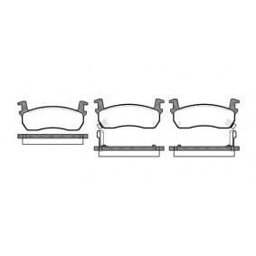 Acquista Kit pastiglie freni da SAKURA S6004130 a buon mercato per soli 17,87 €