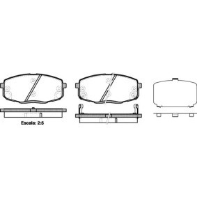 Acquista Kit pastiglie freni da SAKURA S6008860 a buon mercato per soli 28,27 €