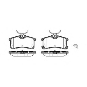 Acquista Kit pastiglie freni da SAKURA S6013755 a buon mercato per soli 28,53 €