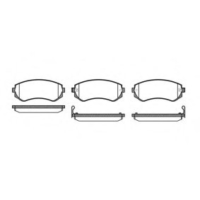 Acquista Kit pastiglie freni da SAKURA S6004190 a buon mercato per soli 21,21 €