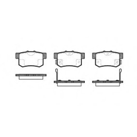 Acquista Kit pastiglie freni da SAKURA S6016605 a buon mercato per soli 20,99 €