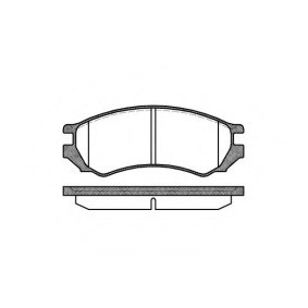 Acquista Kit pastiglie freni da SAKURA S6004090 a buon mercato per soli 18,31 €