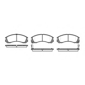 Köp Bromsbelägg av SAKURA S6004280 till det låga priset 287,41 kr