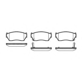 Acquista Kit pastiglie freni da SAKURA S6004060 a buon mercato per soli 19,42 €