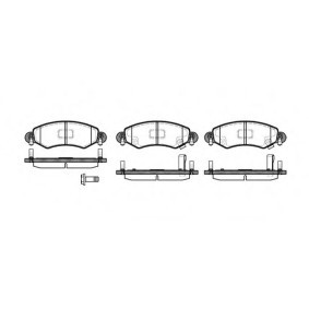 Köp Bromsbelägg av SAKURA S6001680 till det låga priset 289,04 kr