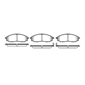 Acquista Kit pastiglie freni da SAKURA S6004139 a buon mercato per soli 32,30 €