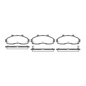 Acquista Kit pastiglie freni da SAKURA S6008830 a buon mercato per soli 21,09 €