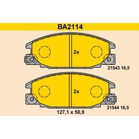 Achetez des Plaquettes de frein Barum BA2114 à prix pour 56,17 €