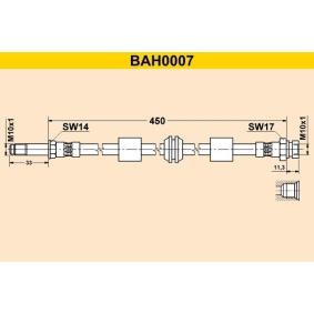 Compre Tubo flexível de travão da Barum BAH0007 a um preço baixo por 11,75 €