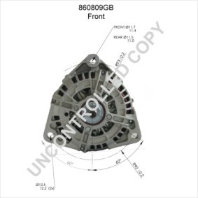 Lichtmaschine 860809GB für DAF