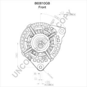 Lichtmaschine 860810GB für IVECO