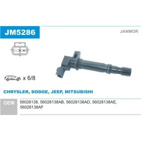 Zündspule für JEEP von JANMOR