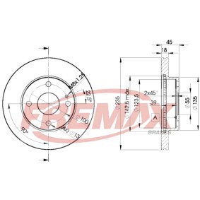 Acquista Disco freno da FREMAX BD-3254 a buon mercato per soli 49,78 €