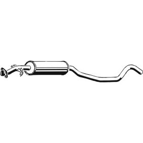 Mittelschalldämpfer für OPEL von ASMET
