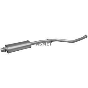 Mittelschalldämpfer für PEUGEOT von ASMET