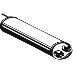 Mittelschalldämpfer für CITROËN von ASMET
