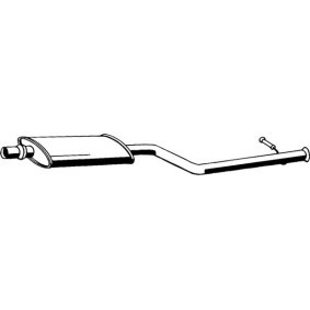 Mittelschalldämpfer für CITROËN von ASMET