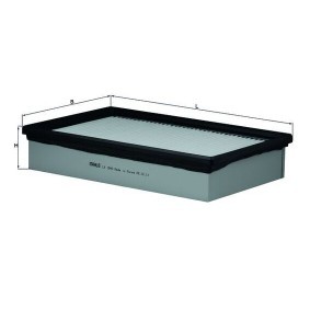 Kjøp Luftfilter av MAHLE ORIGINAL LX 577 til den lave prisen 226,33 NOK