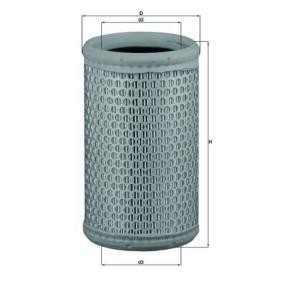 Kjøp Luftfilter av MAHLE ORIGINAL LX 646/1 til den lave prisen 155,76 NOK