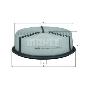 Luftfilter LX 837 von MAHLE ORIGINAL günstig für 18,69 € online kaufen