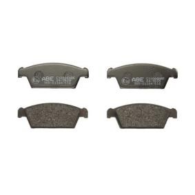 Acquista Kit pastiglie freni da ABE C10006ABE a buon mercato per soli 15,64 €