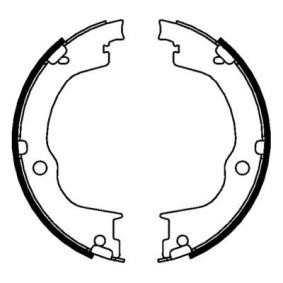 Bremsbackensatz, Feststellbremse CRX002ABE