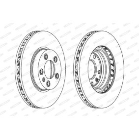 Bremsscheibe DDF1591 von FERODO günstig für 36,71 € online kaufen