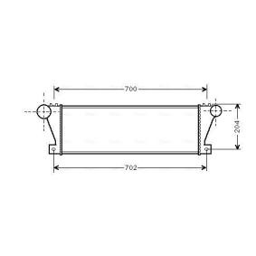Comprar Intercooler de AVA COOLING SYSTEMS IV4021 a bajo precio de 211,12 €