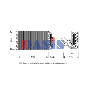 Verdampfer, Klimaanlage 820262N