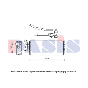 Achetez des Pulseur d'air habitacle AKS DASIS 740310N à prix pour 55,41 €