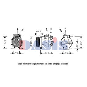 Acquista Compressore aria condizionata da AKS DASIS 850687T a buon mercato per soli 331,02 €